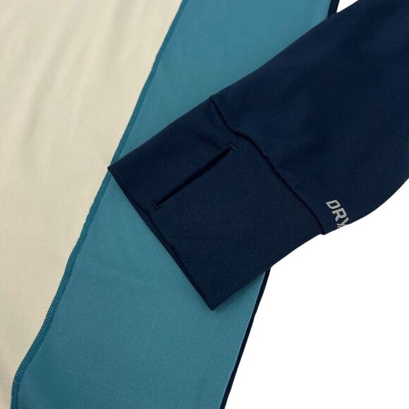 NEW Burton Men's Retro Midweight Baselayer Polo Long Sleeve Almond Milk Small - Picture 7 of 16